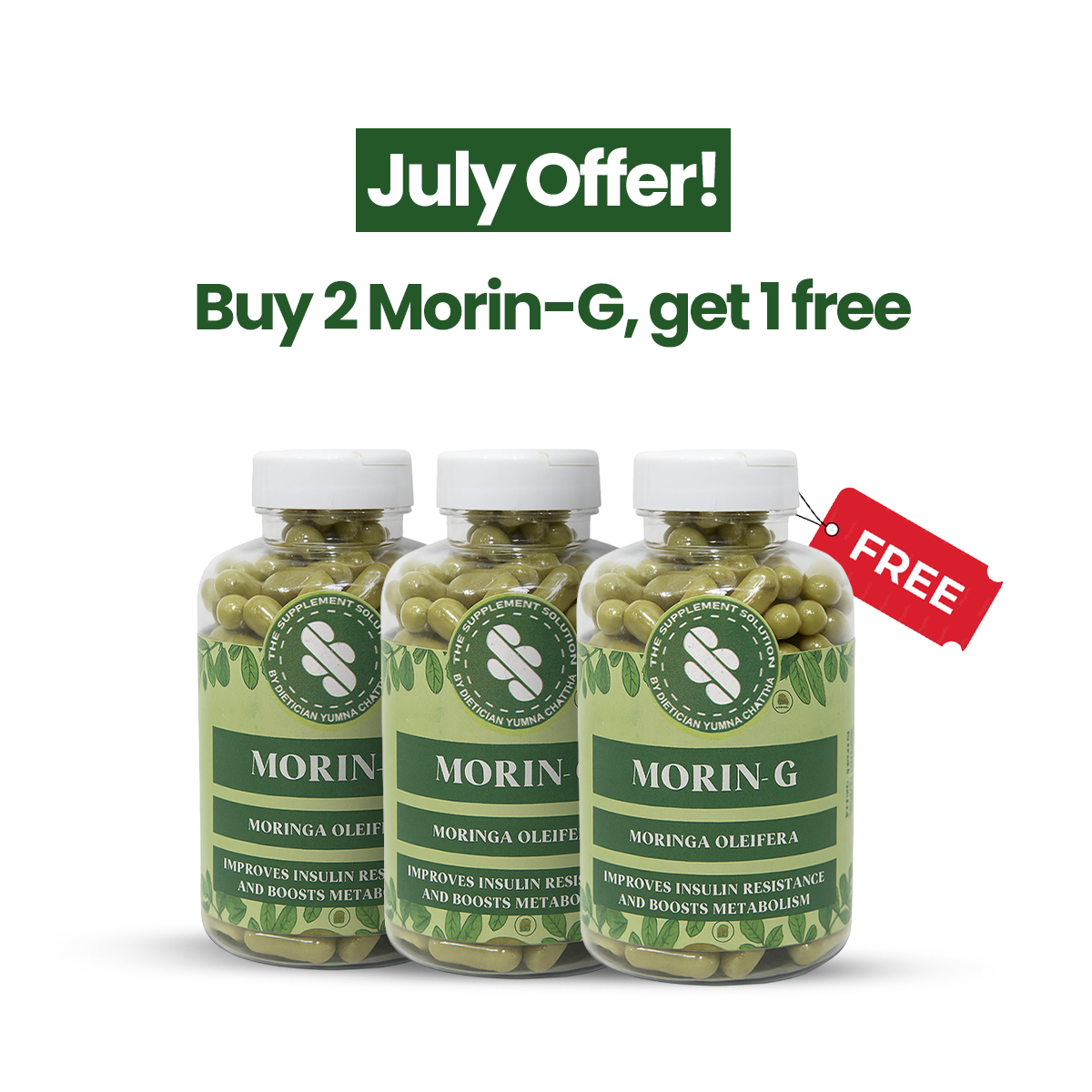 July Offer- Buy 2 Morin-G, get 1 free