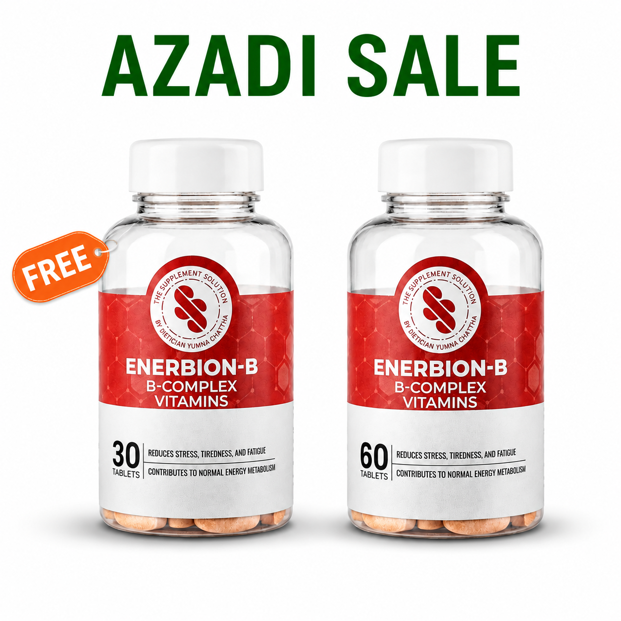 Buy 60 Capsules B-Complex Multivitamin Get 30 Capsule FREE