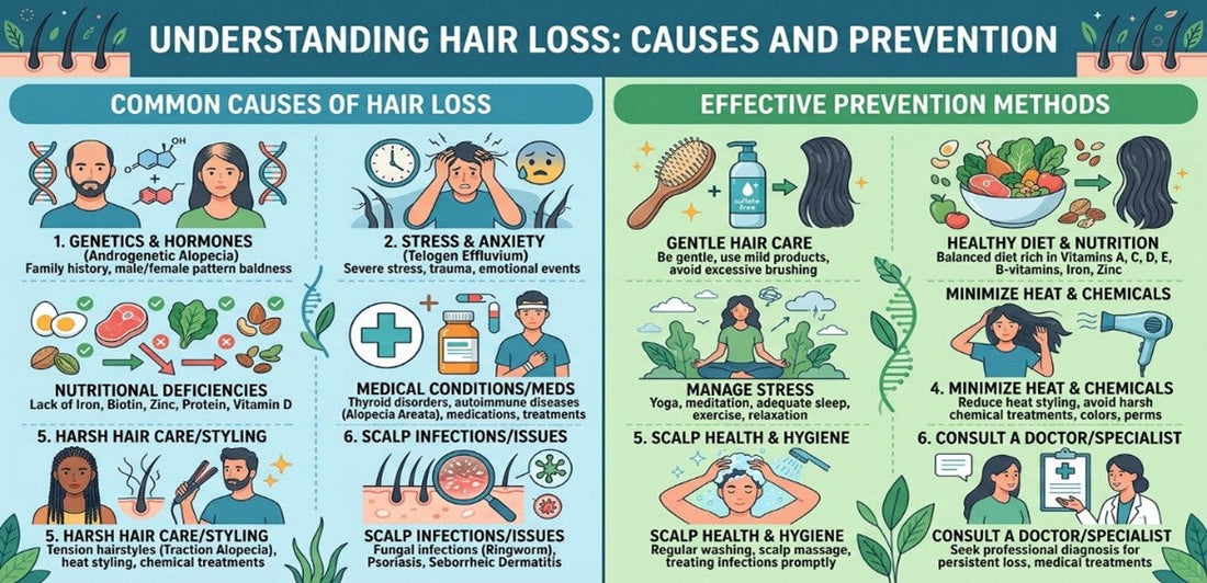 Top Causes of Hair Loss and How to Prevent Them