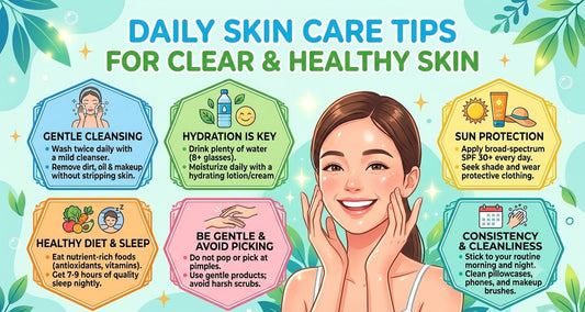Essential Skin Care Tips for Clear and Healthy Skin: A Step-by-Step Guide
