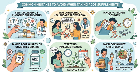 Common Mistakes to Avoid When Taking PCOS Supplements