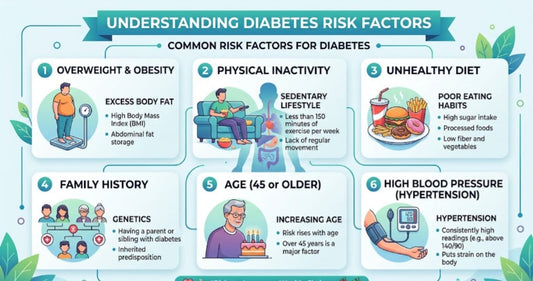 Common Risk Factors for Diabetes and How to Reduce Them