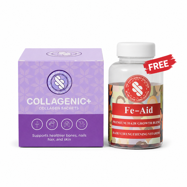 Buy Collagenic+ and Get Fe-Aid( Hair Vitamin) FREE