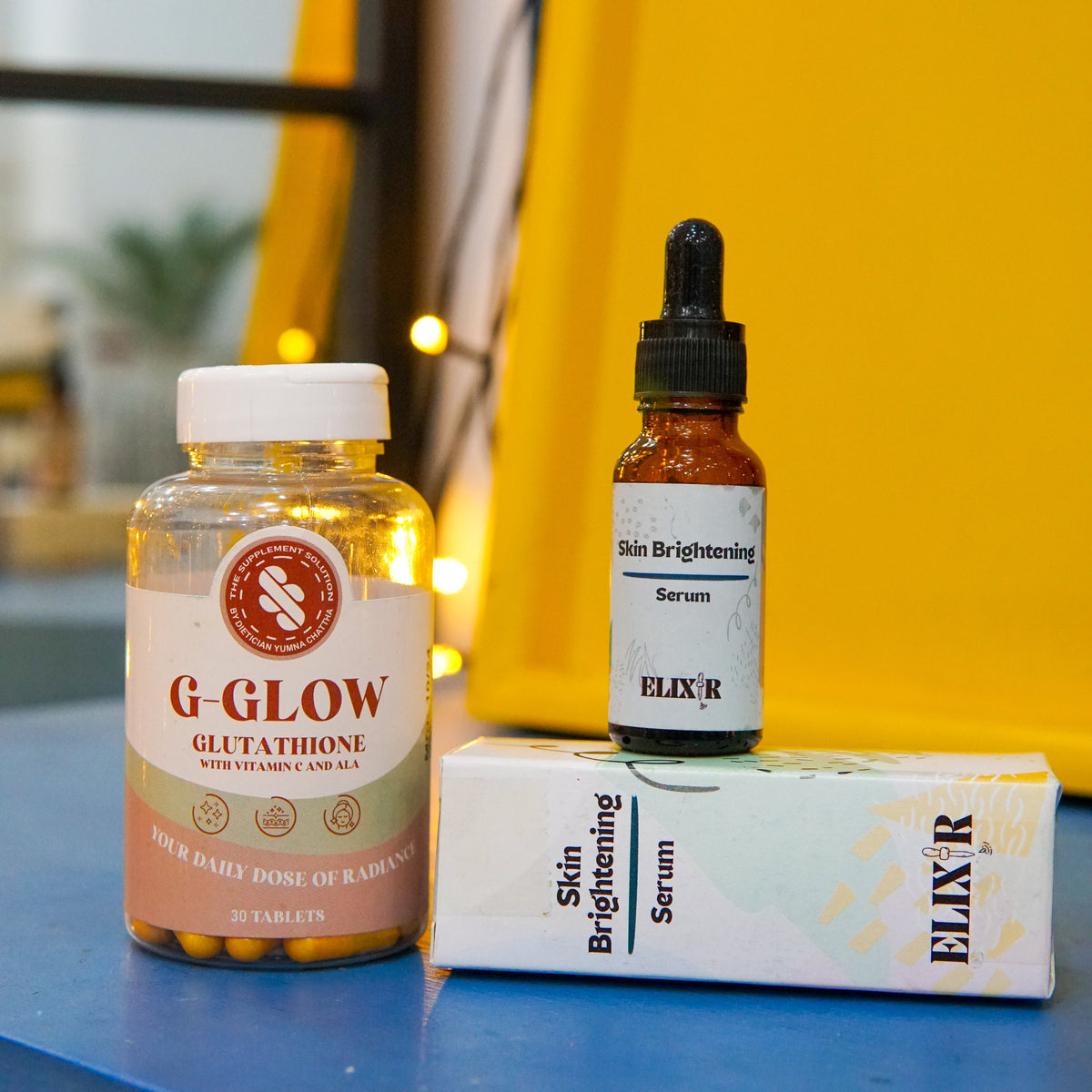 G-Glow Glutathione with Free Skin Brightening Serum