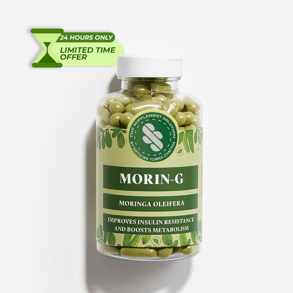 Morin-G + Free General Diet Plan For Weight Loss (limited time discount)