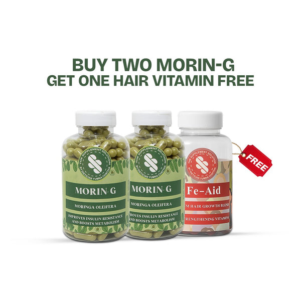 BUY 2 Morin-G GET Fe-Aid FREE