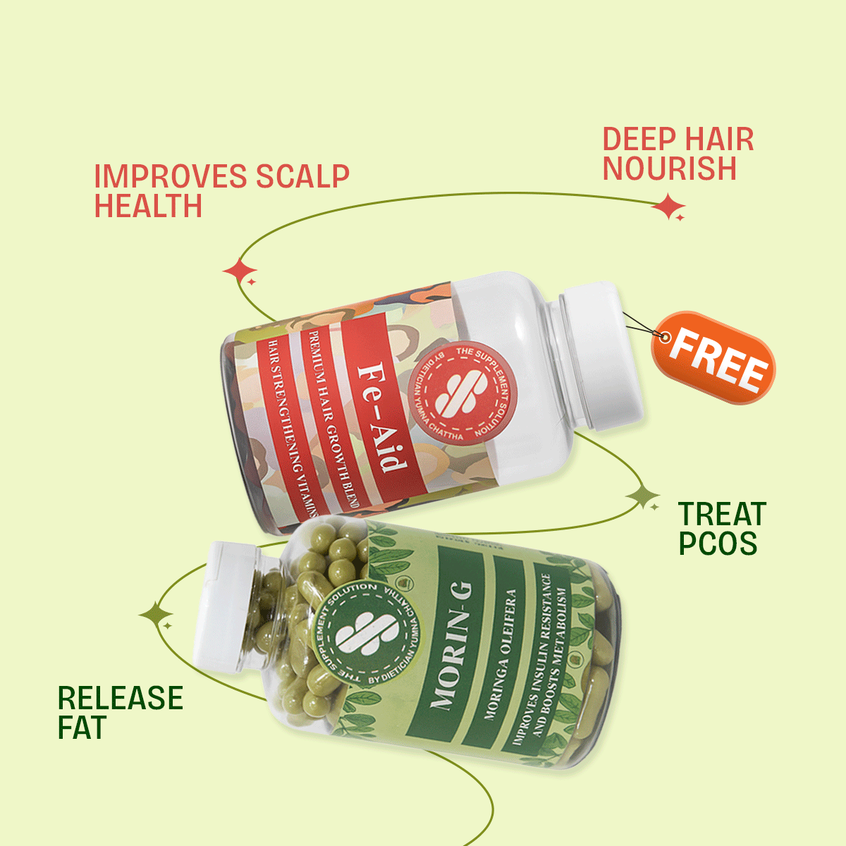 Morin-G + Hair Vitamin (FREE)