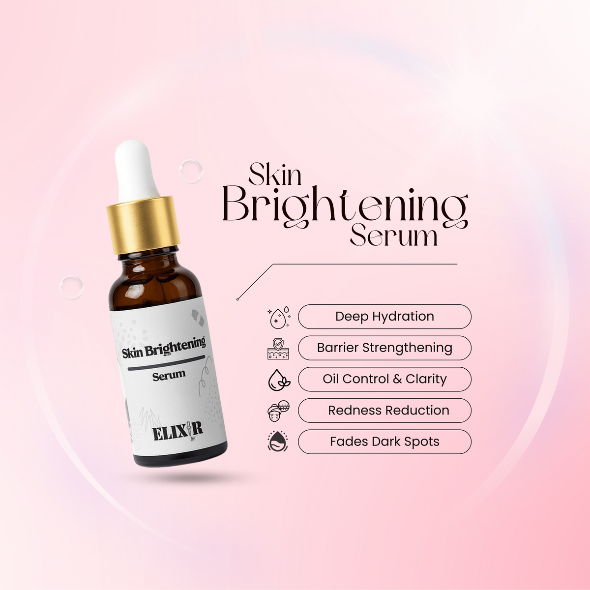 Skin Brightening Serum for Smooth Skin – The Supplements Solution